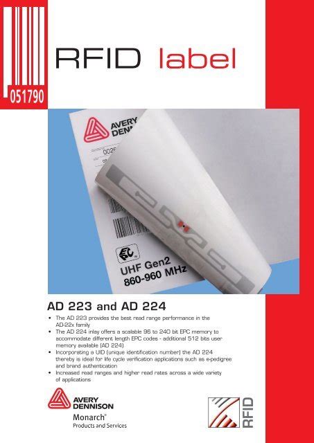 hf rfid label roll|avery dennison rfid.